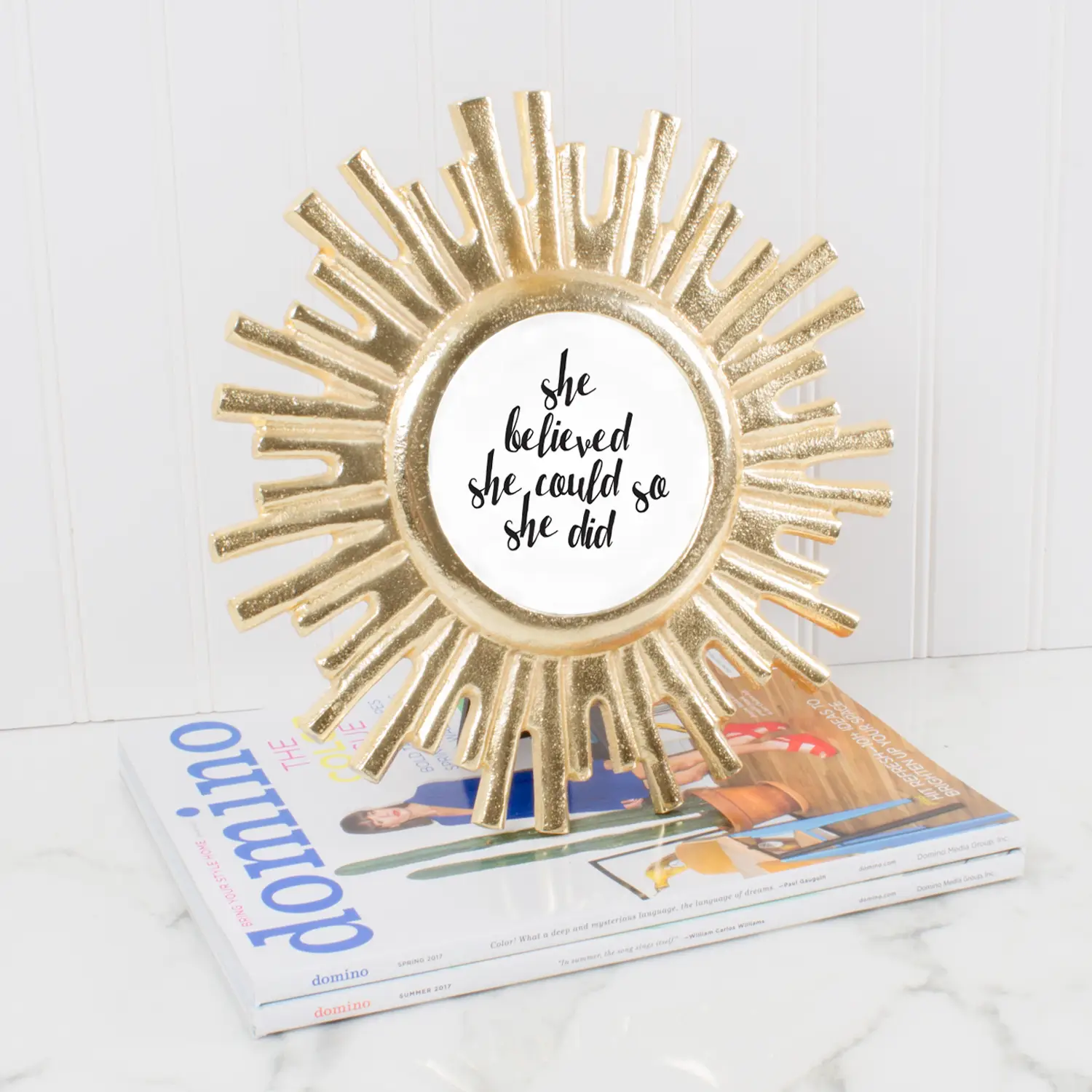Gold Starburst 4x6 Picture Frame - Image 4