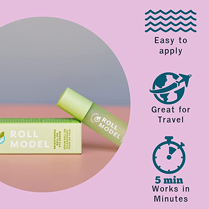 Hero Status Roll Model Brightening Roll-On Eye Serum Kit - Image 5