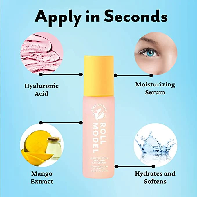Hero Status Roll Model Moisturizing Roll-On Eye Serum Kit - Image 5