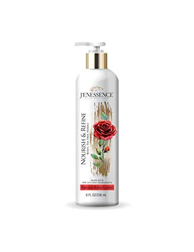 Nourish & Refine Natural Body Wash & Body Lotion Set (Rose, Neroli, Tea Tree) - Image 5