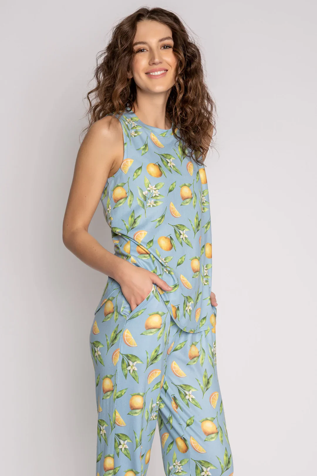 Orange Juice PJ Pants Set from PJ Salvage - Image 5