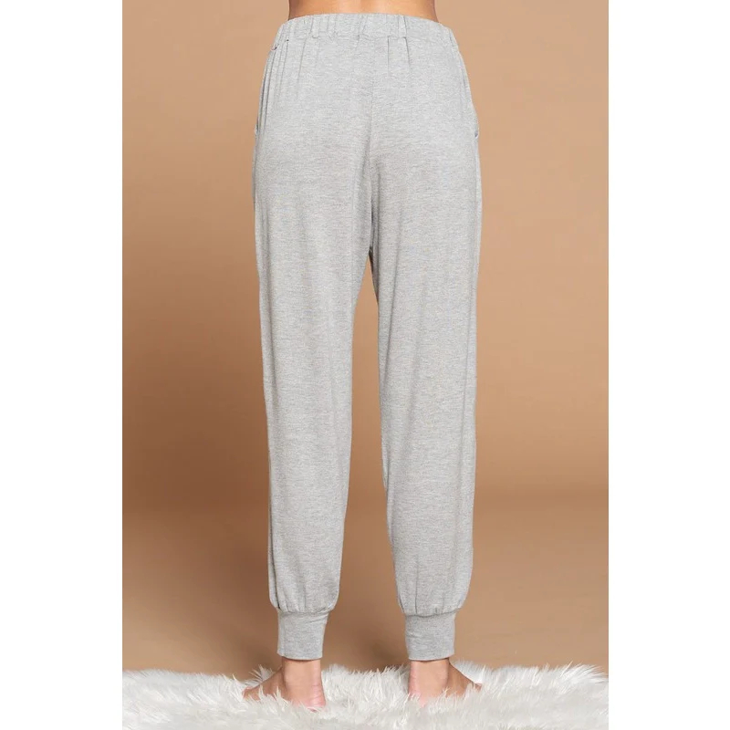 Solid French Terry Loungewear Set - 2 Colors - Image 9