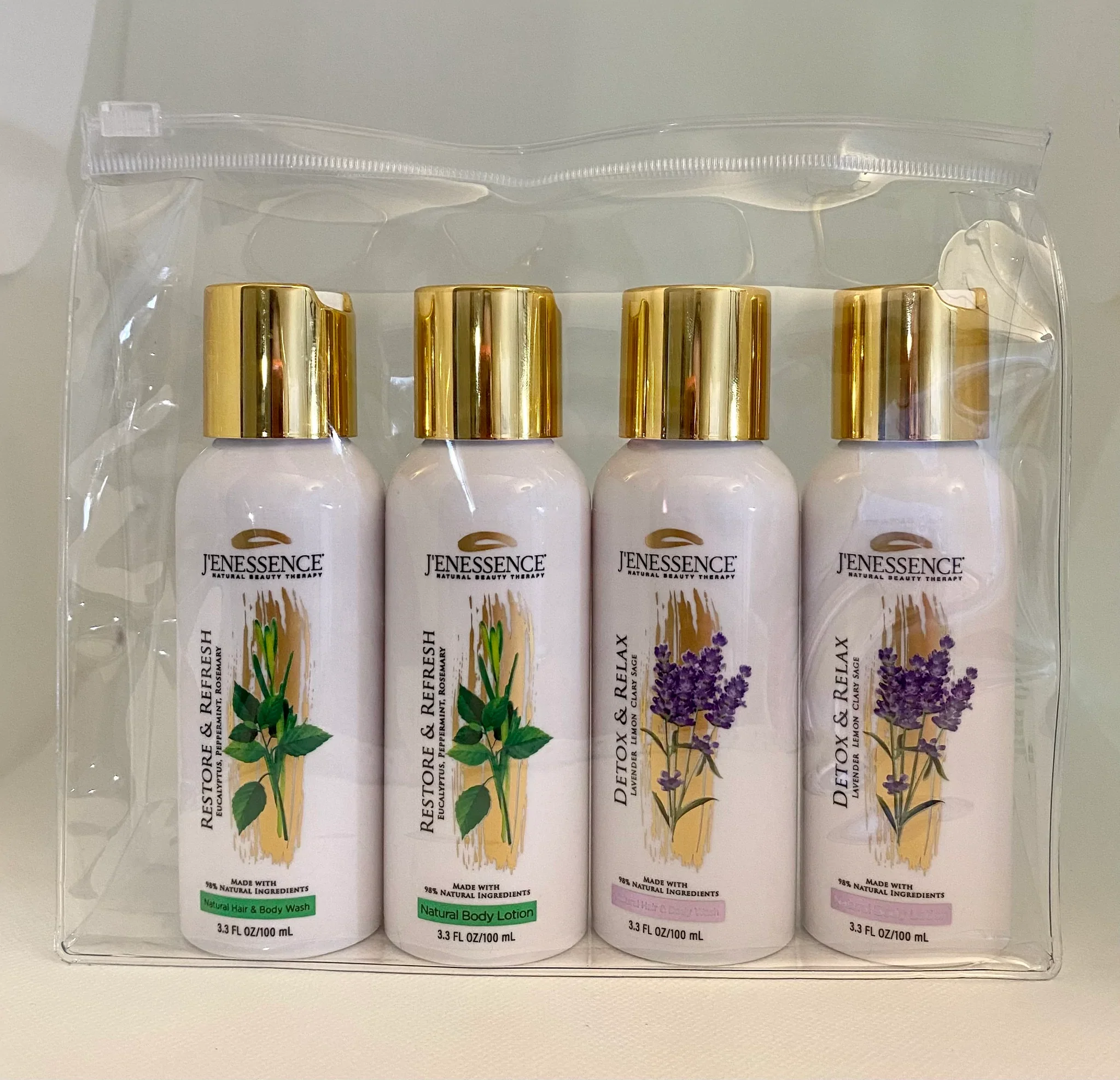 Travel Size! Detox & Relax, Restore & Refresh Wash & Lotion Set - Image 3