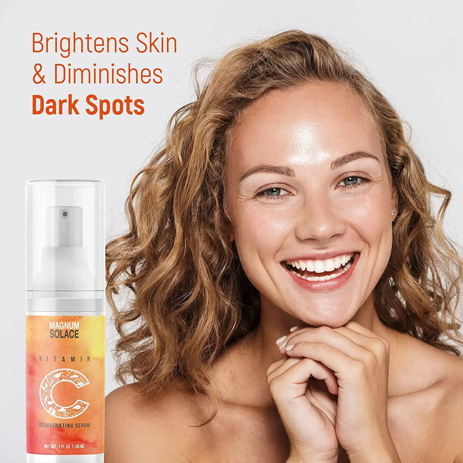 Vitamin C Face Serum – Hyaluronic Acid, Aloe Vera, Jojoba - Image 3